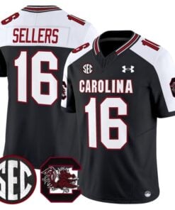 LaNorris Sellers Jersey 16 South Carolina Gamecocks 2025 Stitched Black Alter 92dd150a a2e8 4748 9d27 8fd61c045462