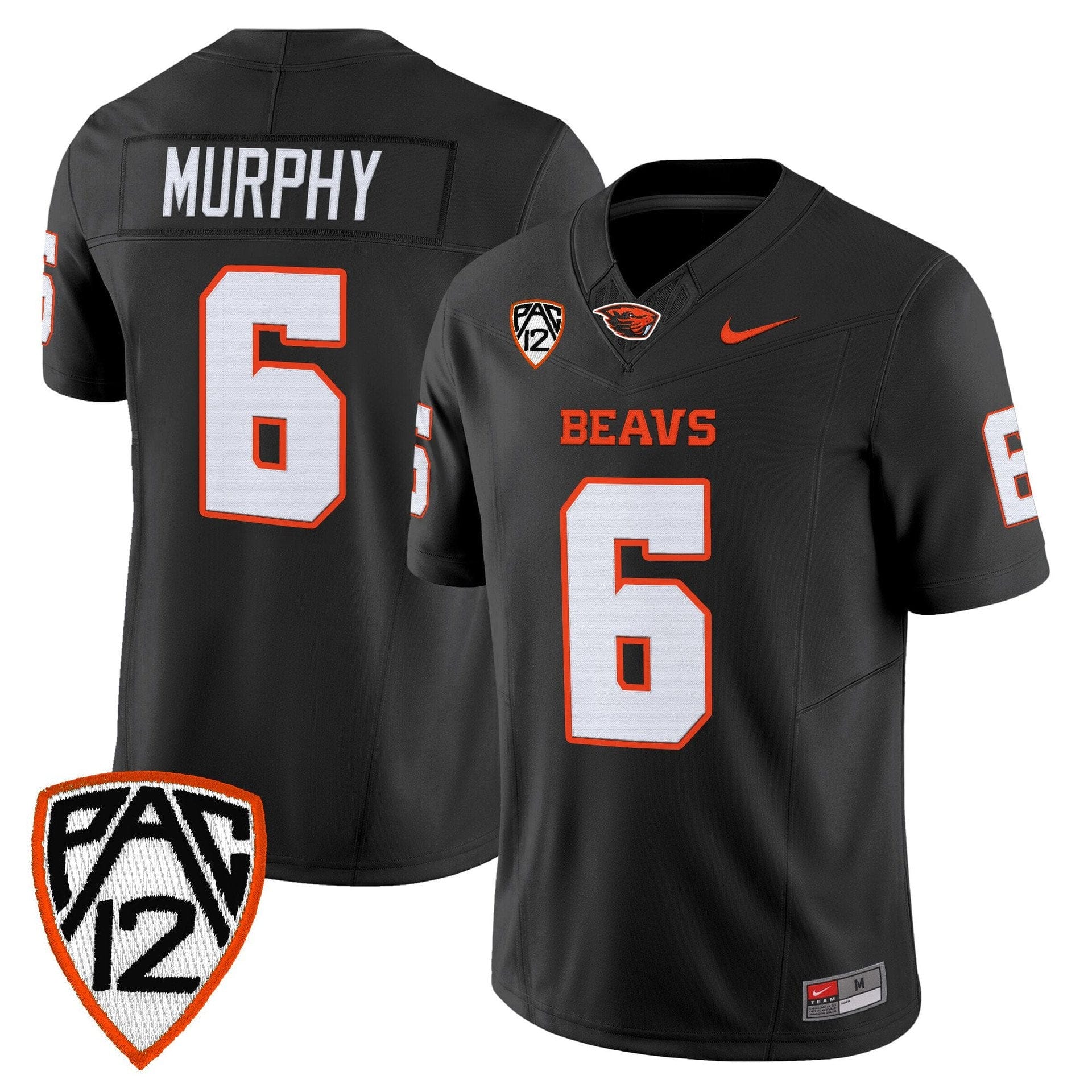 Maalik Murphy Jersey 6 Oregon State Beavers 2025 Limited Stitched Black 4ecae8fd efba 43a5 b5dd 9a69c83c351a