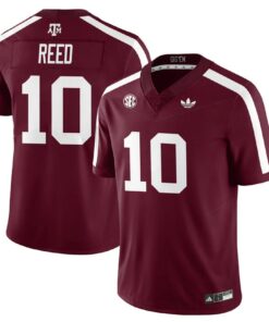 Marcel Reed Jersey 10 Texas A M Aggies 1975 Throwback Stitched Maroon