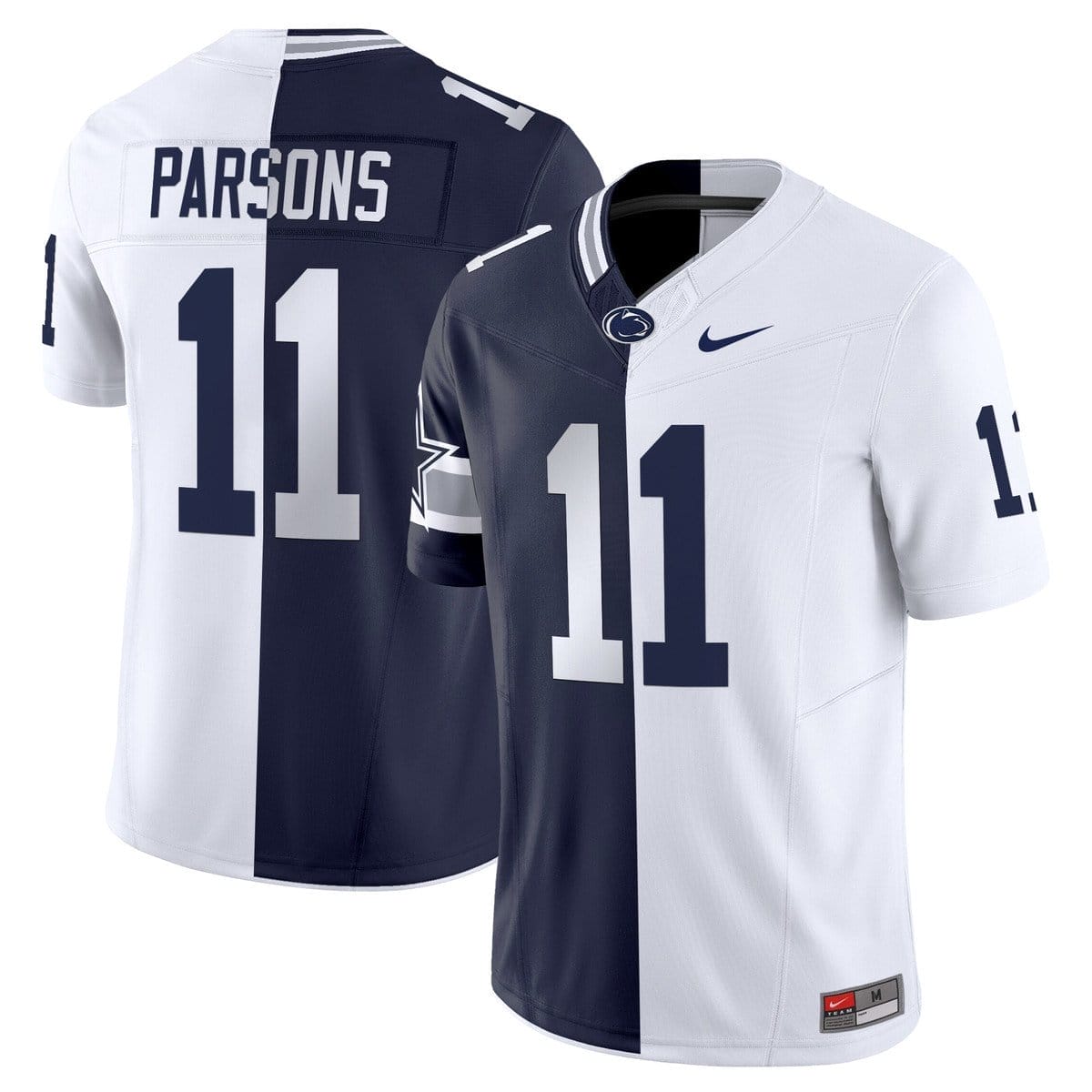 Micah Parsons Jersey #11 Penn State Nittany Lions Split Vapor Limited Stitched 9 MicahParsonsJersey 11PennStateNittanyLionsSplitVaporLimitedStitched