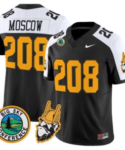 Ryan Jezioro Jersey #89 Idaho Vandals 1975 Throwback Limited Stitched 7 Moscow Jersey 208 Idaho Vandals 1975 Throwback Limited Stitched Black Alter 55a304b5 cde4 42ac afb2 b8dae13d9436