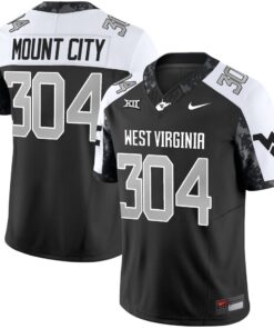 Mount City Jersey #304 West Virginia Mountaineers 2025 Stitched