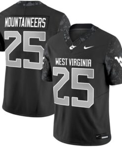 Mountaineers Jersey #25 West Virginia Mountaineers 2025 Limited Stitched