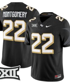 Myles Montgomery Jersey #22 UCF Knights 2025 Vapor Limited Stitched