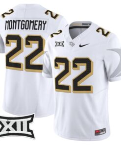 Alternative view of Myles Montgomery Jersey #22 UCF Knights 2025 Vapor Limited Stitched