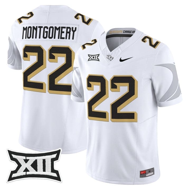 Myles Montgomery Jersey #22 UCF Knights 2025 Vapor Limited Stitched - Image 2