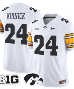 Alternative view of Nile Kinnick Jersey #24 Iowa Hawkeyes 2025 Limited Stitched