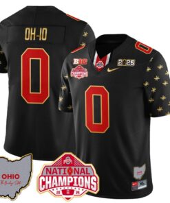 OH-IO Jersey #0 Ohio State National Champions 2025 Patch