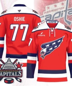Washington Capitals Screaming Eagle Hockey Jersey - All Stitched 9 Oshie