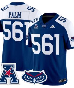 Palm Jersey 561 Florida Atlantic Owls 2025 All Stitched Blue Alter a3aae2bc e4a3 45a8 b14c 8ad7e7daa52a