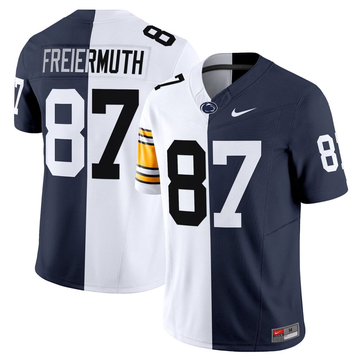PatFreiermuthJersey 87PennStateNittanyLionsSplitVaporLimitedStitched