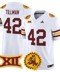 Pat Tillman Jersey 42 Arizona State Sun Devils 1975 Throwback Stitched White db47c2ea 88dd 4472 90d2 3efade8b085b