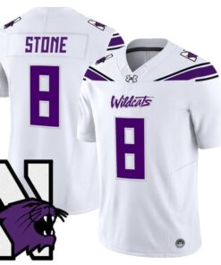 Preston Stone Jersey #8 Northwestern Wildcats Honoring 95 Vapor Limited Stitched 9 Preston Stone ng 95 Stitched White