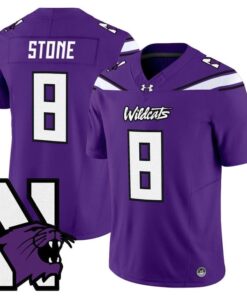 Preston Stone Jersey #8 Northwestern Wildcats Honoring 95 Vapor Limited Stitched 7 Preston Stong 95 Stitched Purple