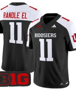 Randle El Jersey #11 Indiana Hoosiers 2025 Limited Stitched 7 Randle El Jersey 11 Indiana Hoosiers 2025 Limited Stitched Black Alter