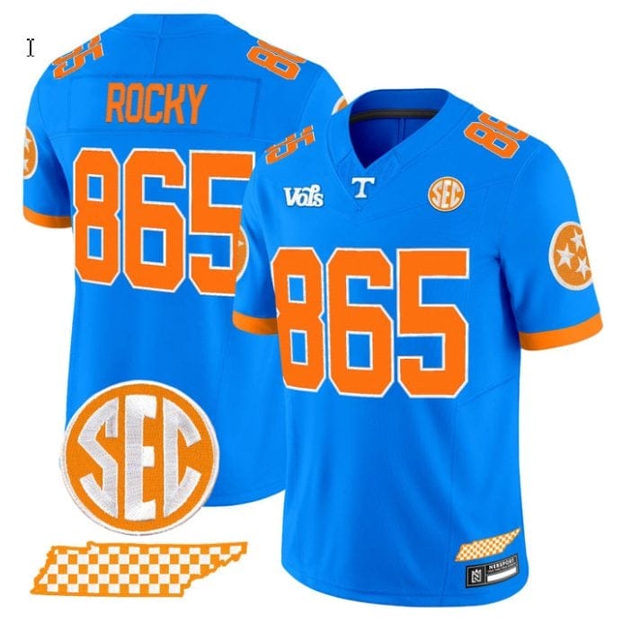 RockyJersey 865TennesseeVolunteersBlueBlazeEditionStitched