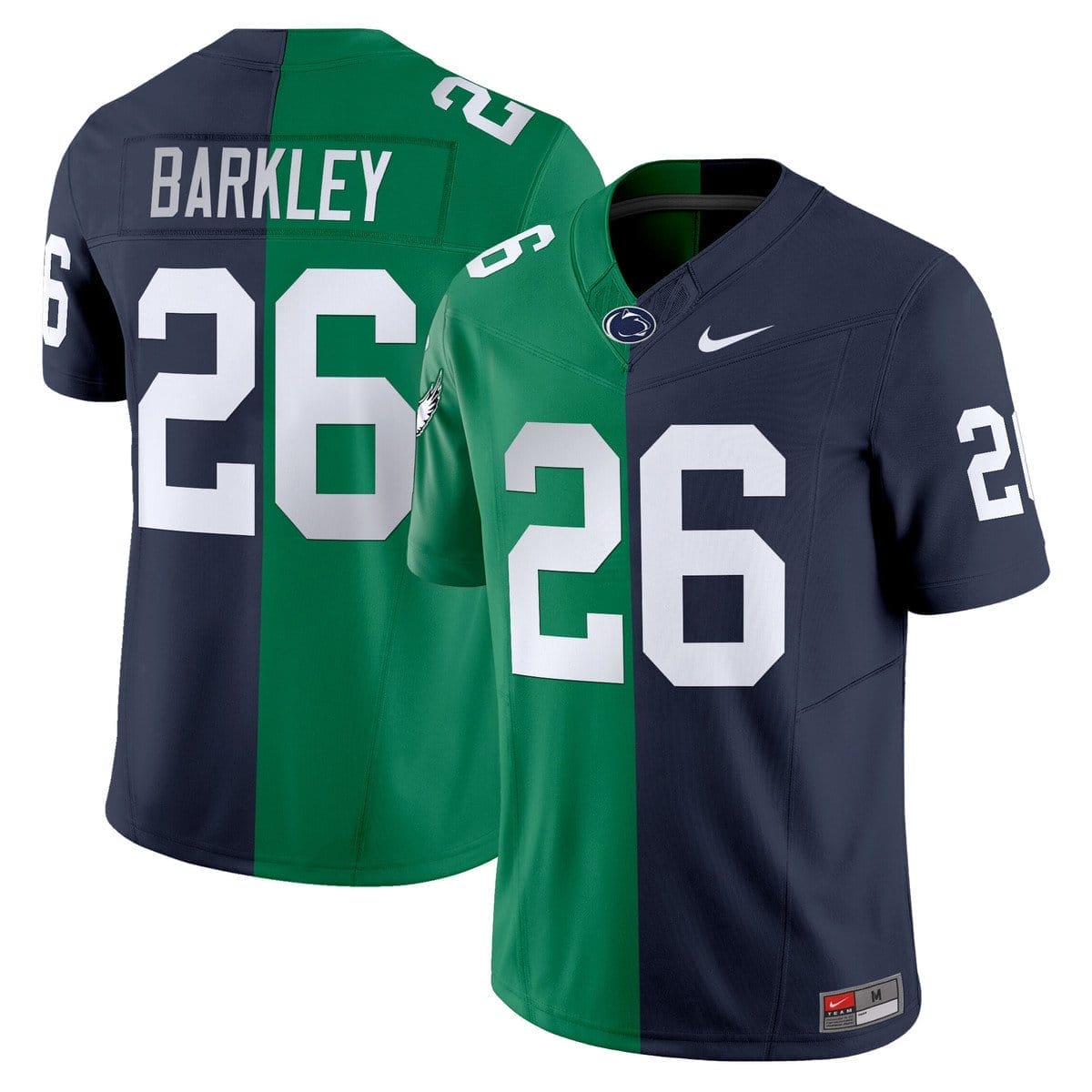 Saquon Barkley Jersey #26 Penn State Nittany Lions Split Stitched 2 Saquon Barkley Jersey #26 Penn State Nittany Lions Split Stitched - Image 2