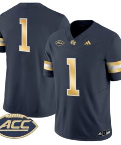 Team Jersey #1 Georgia Tech Yellow Jackets 2025 Limited Stitched 9 TX69OC 6