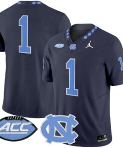 Team Jersey #1 North Carolina Tar Heels 2025 Vapor Limited Stitched 9 Team Jersey 1 North Carolina Tar Heels 2025 Vapor Limited Stitched Navy