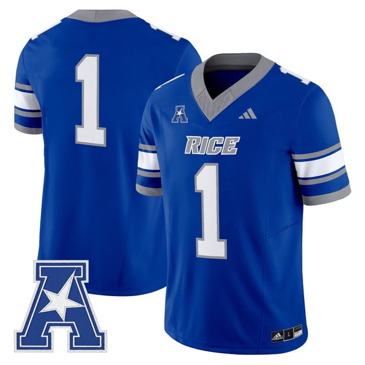 Team Jersey #1 Rice Owls 2025 Vapor Limited Stitched - Image 3