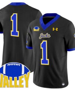 Team Jersey #1 South Dakota State Jackrabbits 2025 Stitched