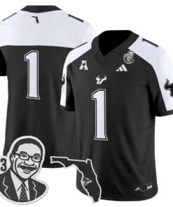 Team Jersey #1 South Florida Bulls Lee Roy Selmon Legacy Stitched 7 Team Jersey 1 South Florida Bulls Lee Roy Selmon Legacy Stitched Black Alter