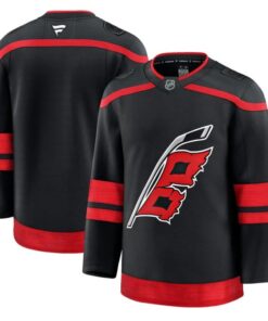 Team Jersey Carolina Hurricanes 2025 26 Premium Stitched Black
