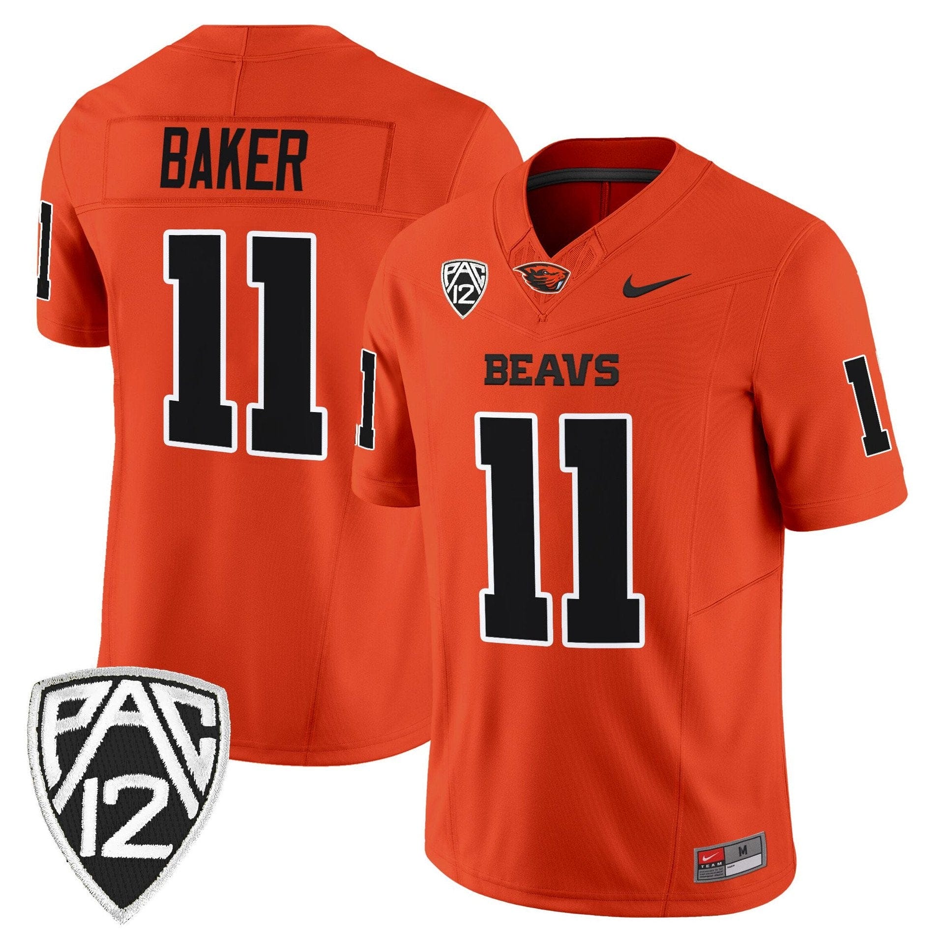Terry Baker Jersey #11 Oregon State Beavers 2025 Limited Stitched - Image 5