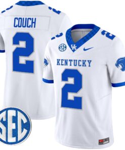 Tim Couch Jersey #2 Kentucky Wildcats 2025 Limited Stitched 6 Tim Couch Jersey 2 Kentucky Wildcats 2025 Limited Stitched White