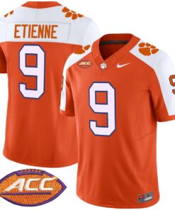 Travis Etienne Jersey 9 Clemson Tigers 2025 Vapor Limited Stitched Orange Alter