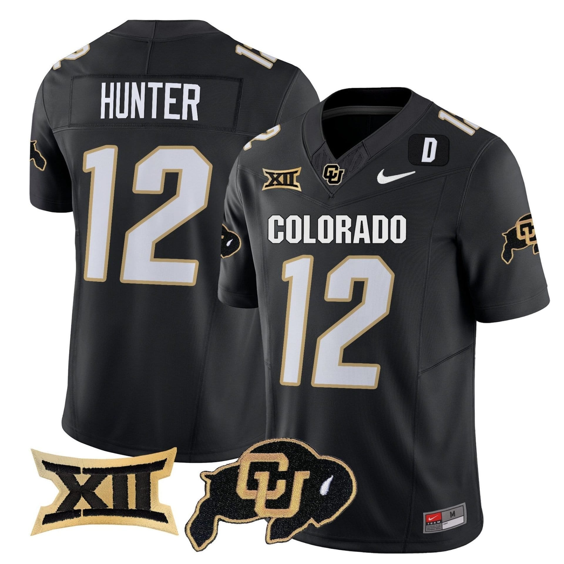 Travis Hunter Jersey #12 Colorado Buffaloes 2025 Limited Stitched 10 Travis Hunter Jersey 12 Colorado Buffaloes 2025 Limited Stitched Black