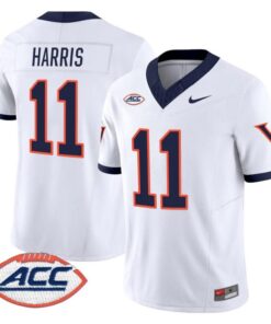 Trell Harris Jersey #11 Virginia Cavaliers 1995 Throwbacks Stitched
