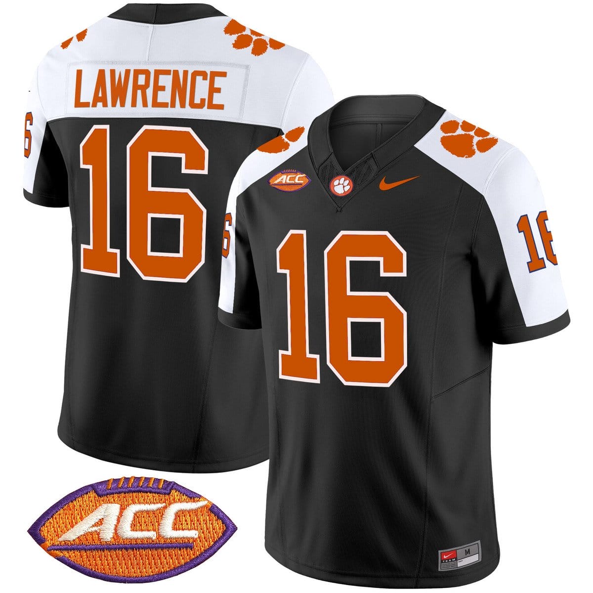 Trevor Lawrence Jersey #16 Clemson Tigers 2025 Vapor Limited Stitched - Image 3
