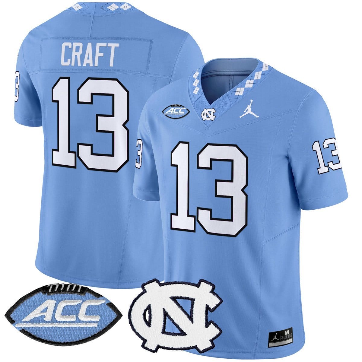 Tylee Craft Jersey #13 North Carolina Tar Heels 2025 Limited Stitched - Image 3