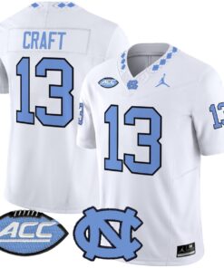 Tylee Craft Jersey #13 North Carolina Tar Heels 2025 Limited Stitched