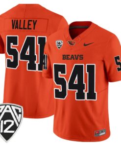 Valley Jersey #541 Oregon State Beavers 2025 Limited Stitched 9 Valley Jersey 541 Oregon State Beavers 2025 Limited Stitched Orange