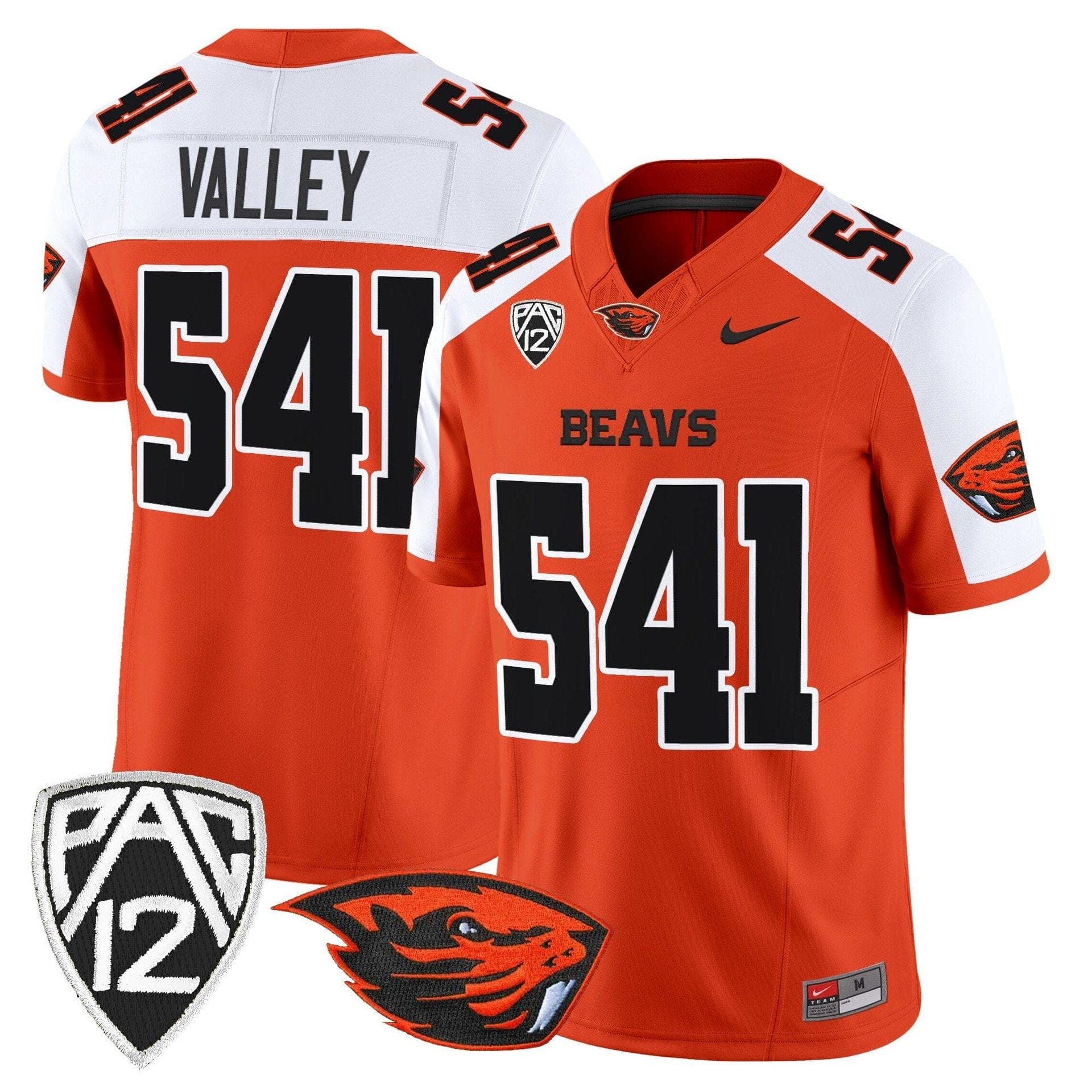Valley Jersey #541 Oregon State Beavers 2025 Limited Stitched 4 Valley Jersey #541 Oregon State Beavers 2025 Limited Stitched - Image 4