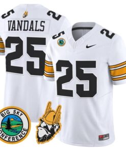 Vandals Jersey 25 Idaho Vandals 1975 Throwback Limited Stitched White d8824902 17a1 4f6b 8ffd 29e1b9385961