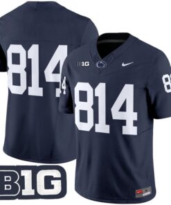 WHITEOUT Jersey 814 No Name Penn State Nittany Lions 2025 Stitched Navy e50846f9 c79a 4f21 95fe 52ee85b49f9b