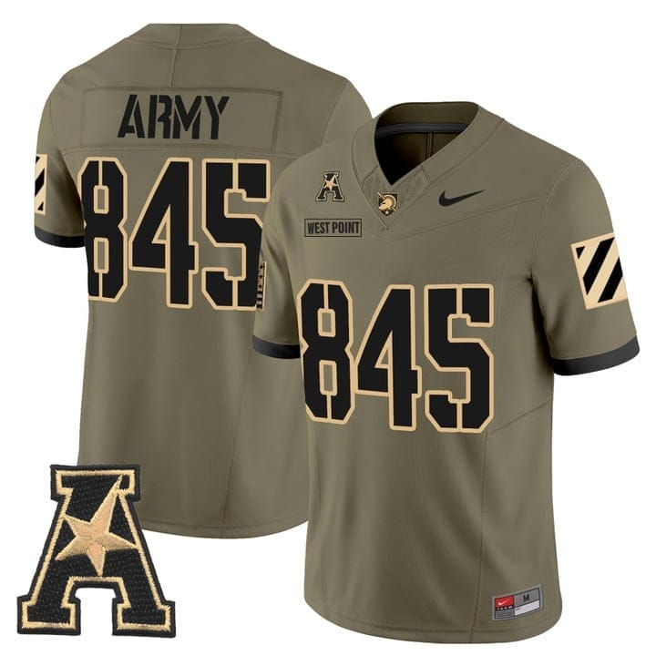 West Point Jersey #845 Army Black Knights 2025 Vapor Stitched - Image 3
