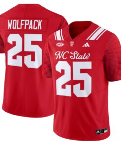 Wolfpack Jersey #25 NC State Wolfpack City of Oaks 2025 Limited Stitched