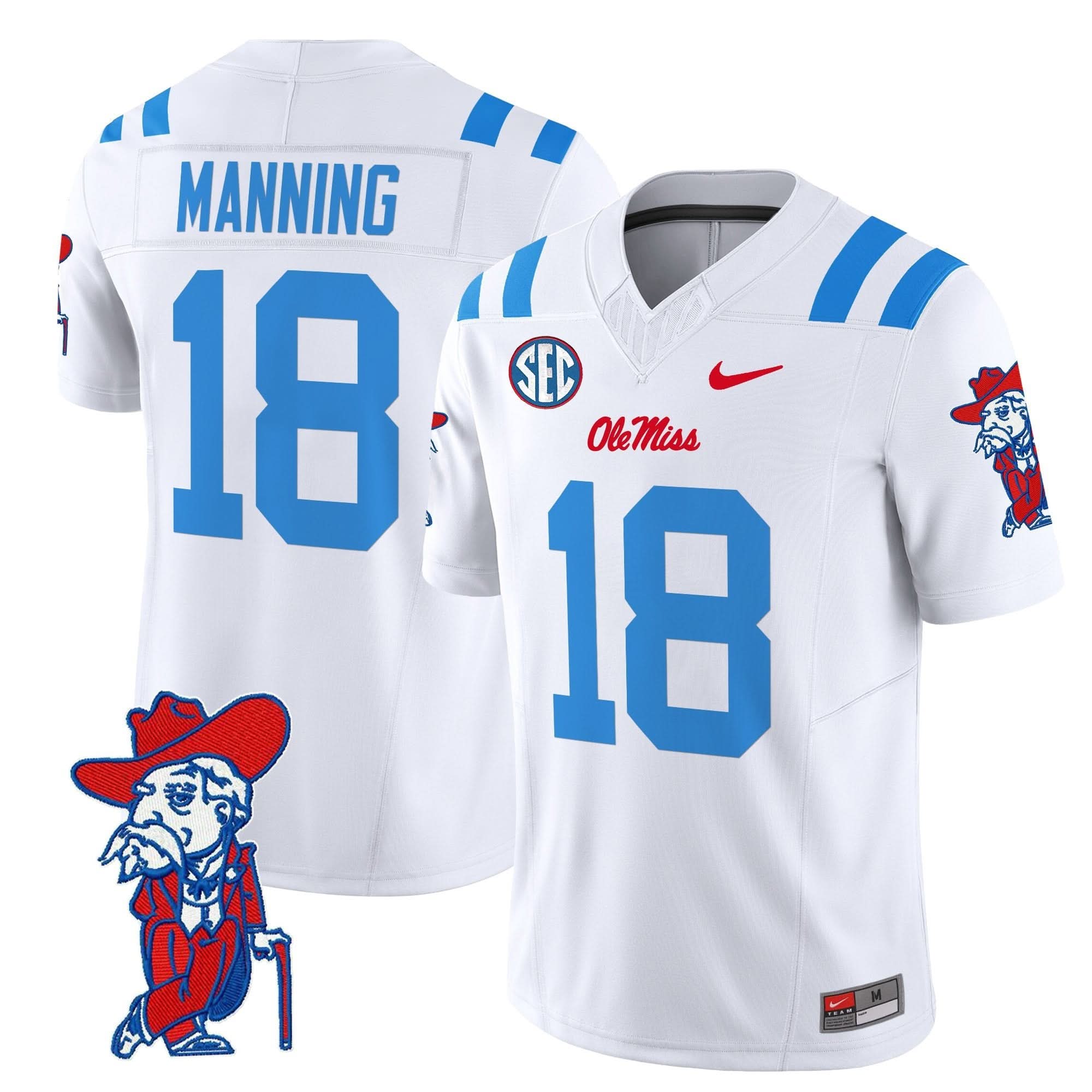 Ole Miss Rebels 2025 Vapor Limited Jersey V2 - All Stitched 35 Ole Miss Rebels 2025 Vapor Limited Jersey V2 - All Stitched - Image 35