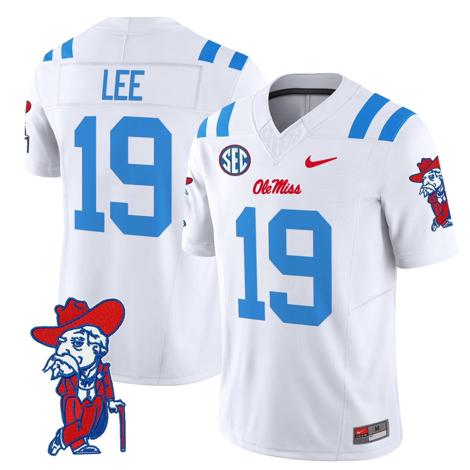Ole Miss Rebels 2025 Vapor Limited Jersey V2 - All Stitched 36 Ole Miss Rebels 2025 Vapor Limited Jersey V2 - All Stitched - Image 36