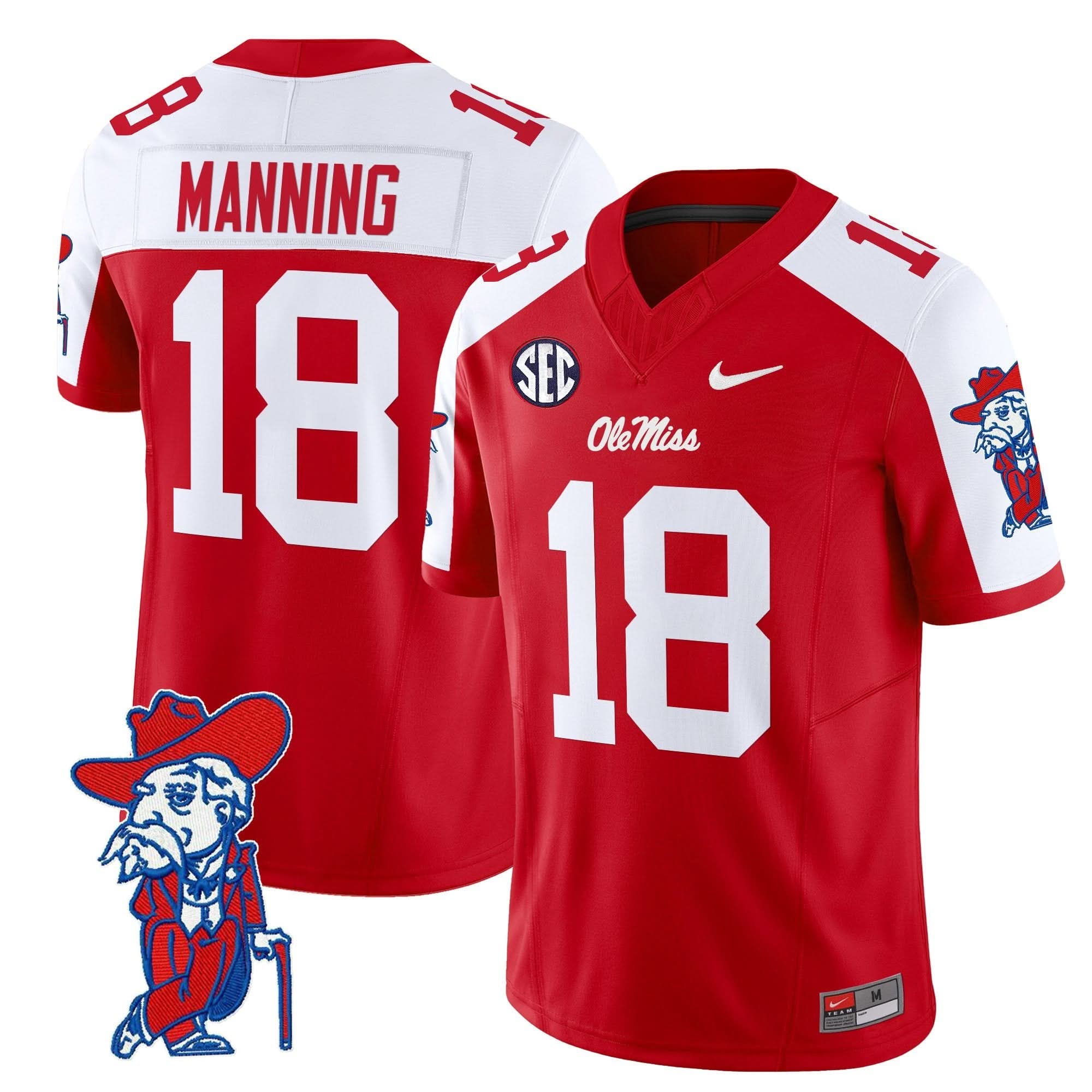 Ole Miss Rebels 2025 Vapor Limited Jersey V2 - All Stitched 28 Ole Miss Rebels 2025 Vapor Limited Jersey V2 - All Stitched - Image 28