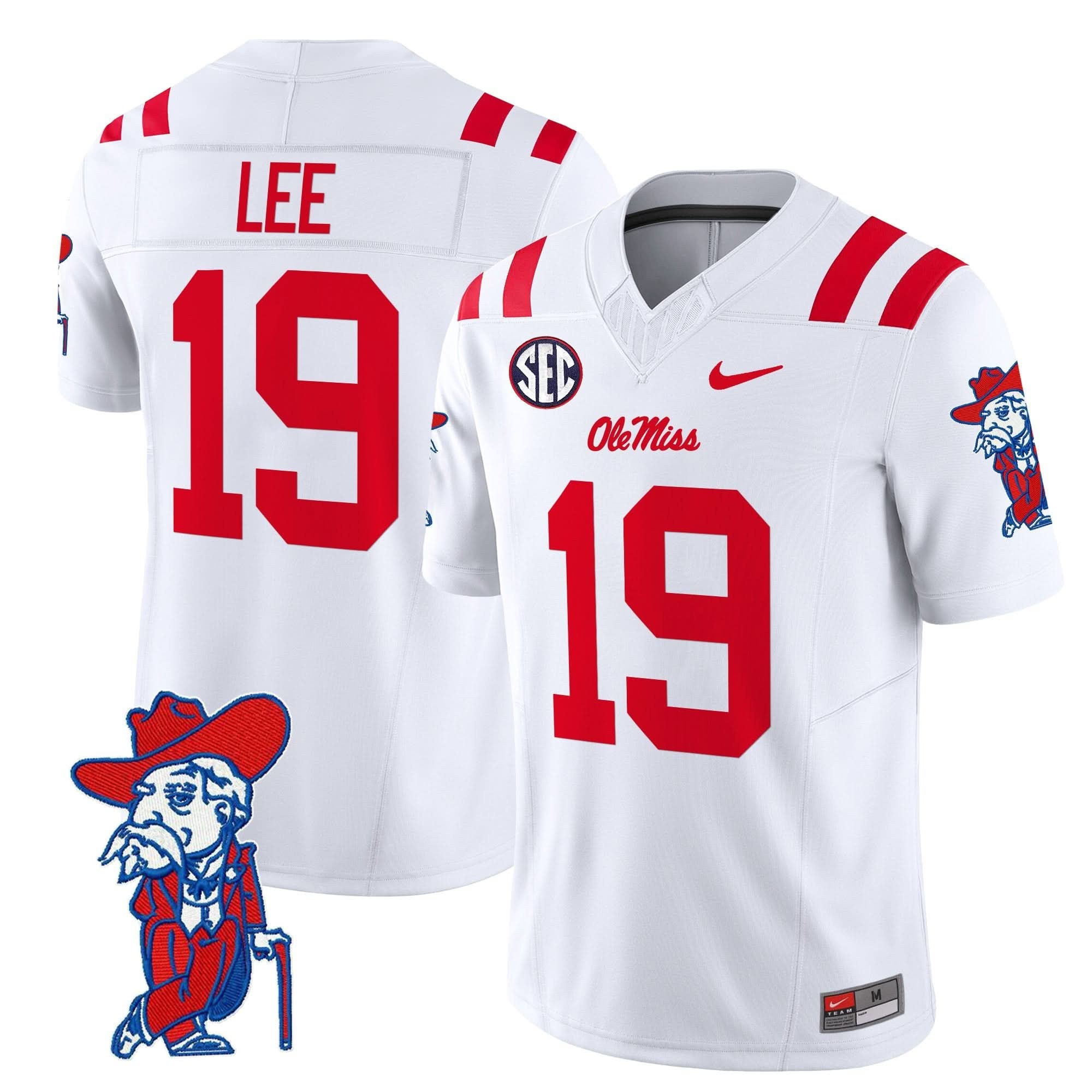 Ole Miss Rebels 2025 Vapor Limited Jersey V2 - All Stitched 14 Ole Miss Rebels 2025 Vapor Limited Jersey V2 - All Stitched - Image 14