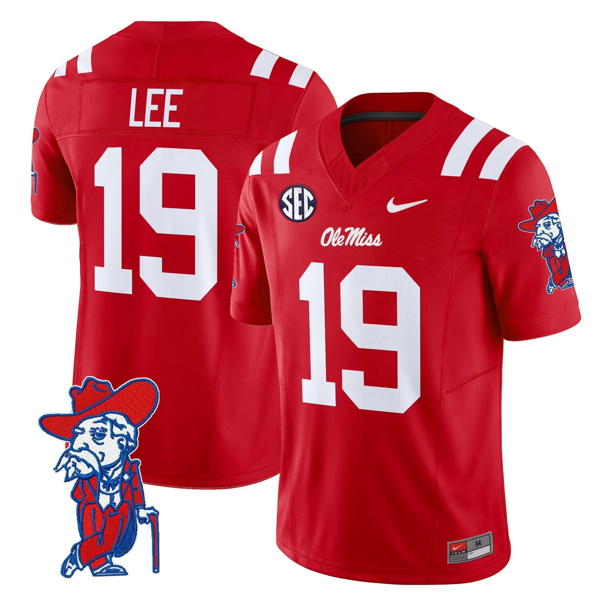 Ole Miss Rebels 2025 Vapor Limited Jersey V2 - All Stitched 24 Ole Miss Rebels 2025 Vapor Limited Jersey V2 - All Stitched - Image 24