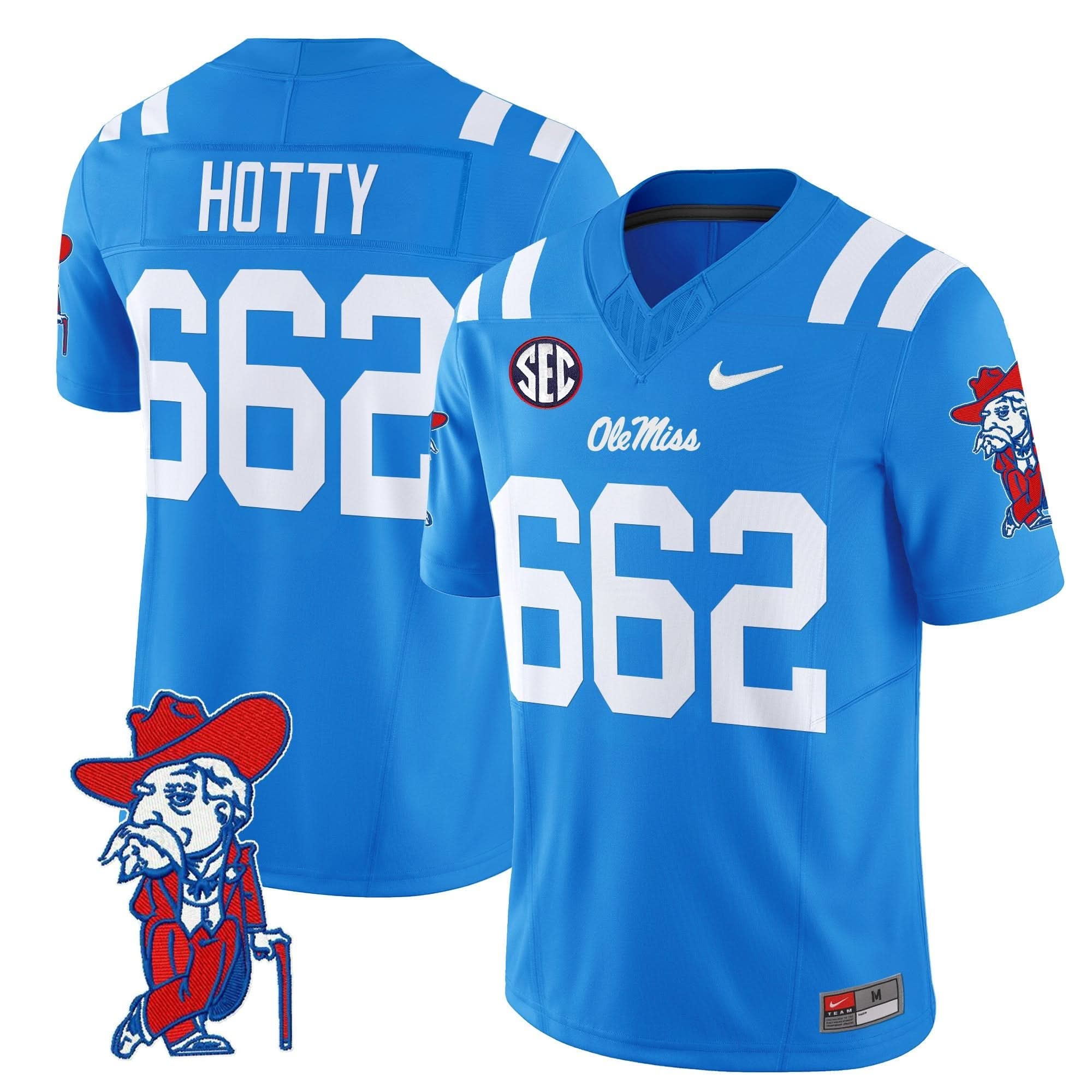 Ole Miss Rebels 2025 Vapor Limited Jersey V2 - All Stitched 27 Ole Miss Rebels 2025 Vapor Limited Jersey V2 - All Stitched - Image 27
