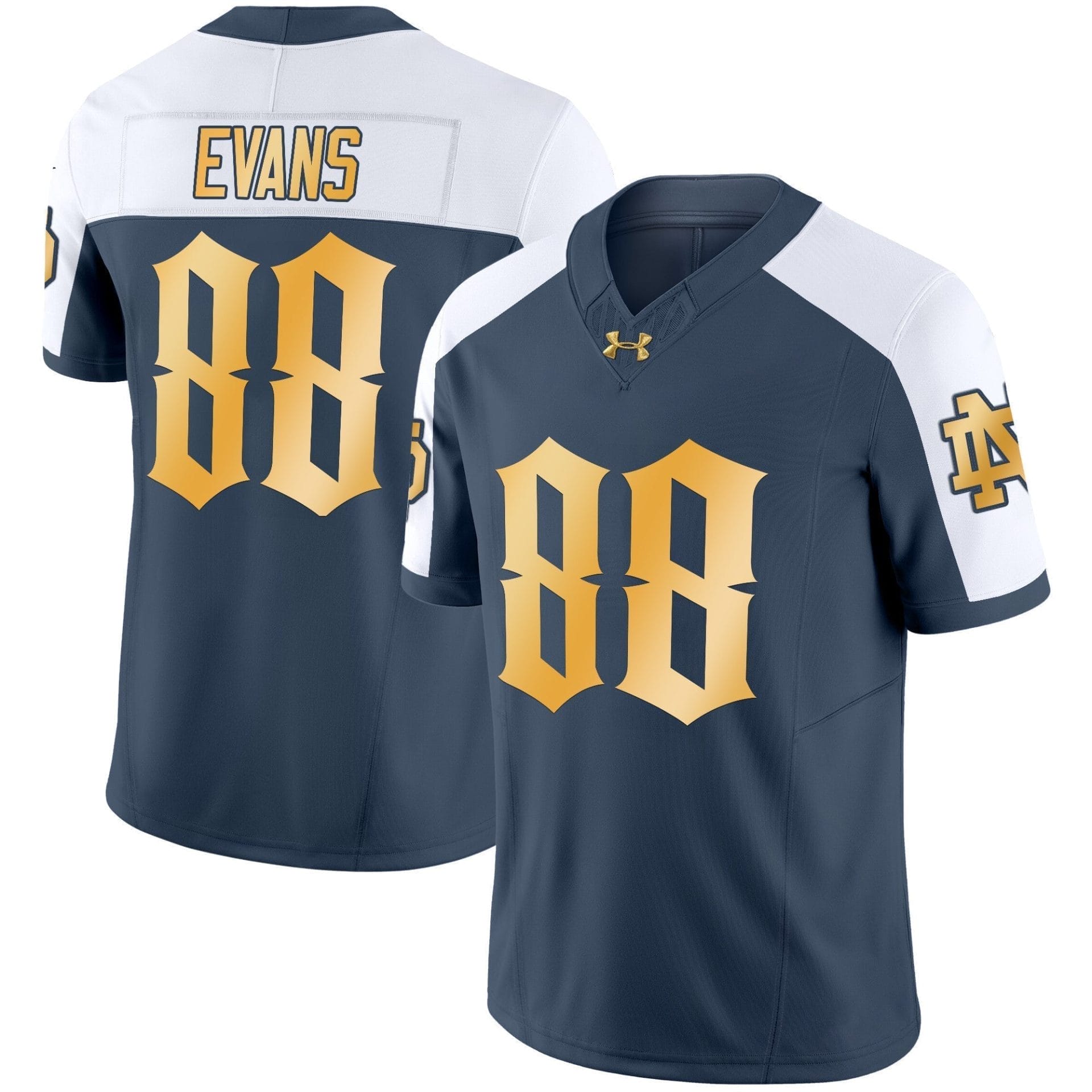 Notre Dame Fighting Irish Vapor Limited Jersey - All Stitched 10 Notre Dame Fighting Irish Vapor Limited Jersey - All Stitched - Image 10