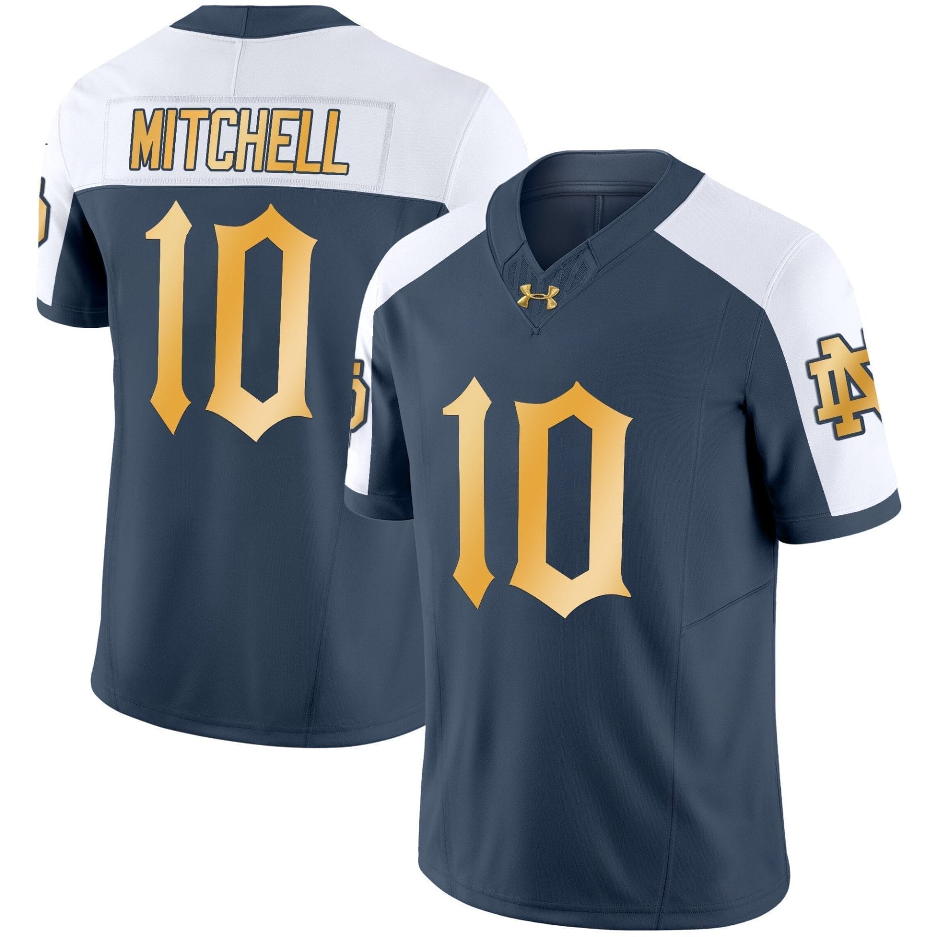 Notre Dame Fighting Irish Vapor Limited Jersey - All Stitched 14 Notre Dame Fighting Irish Vapor Limited Jersey - All Stitched - Image 14