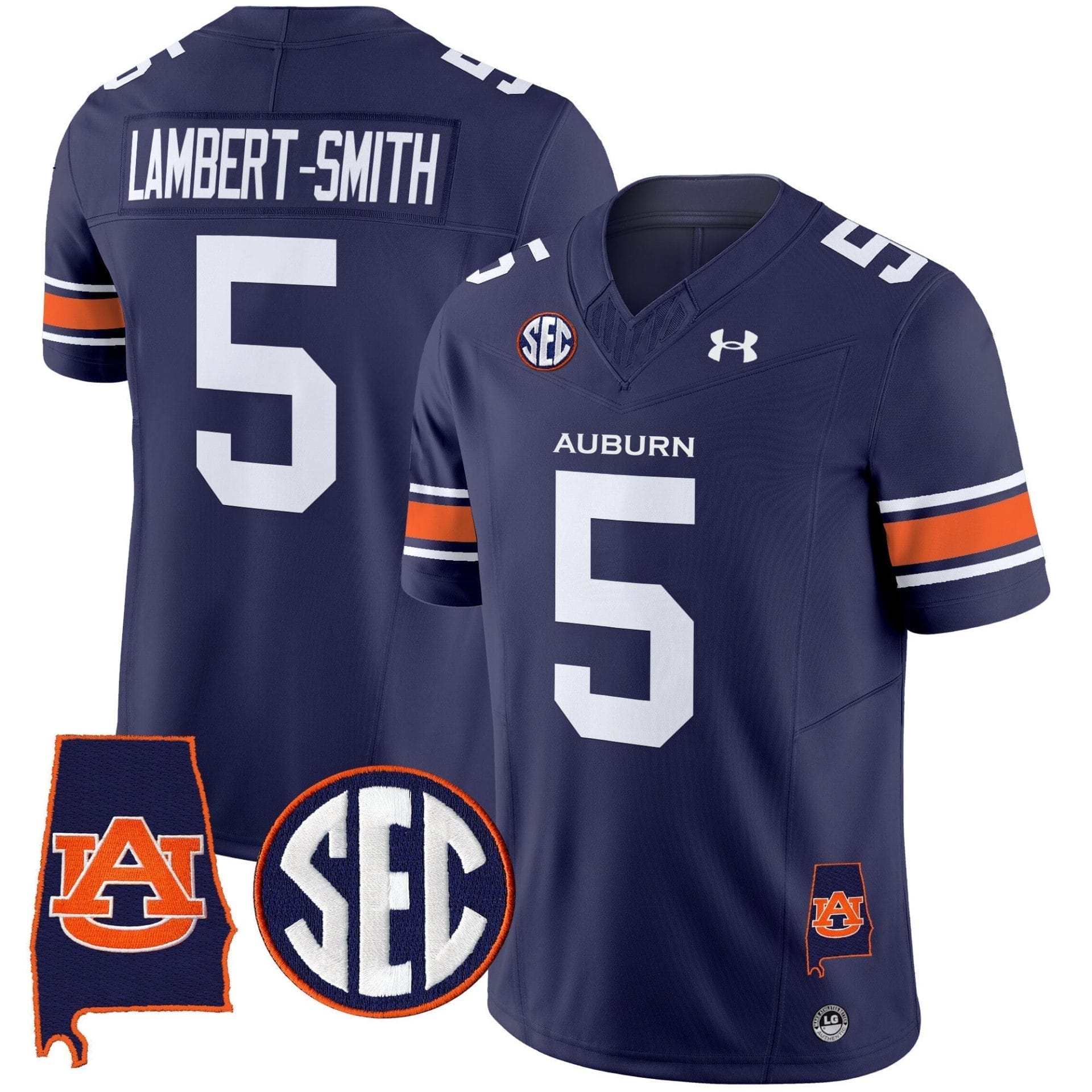 Auburn Tigers 2025 Alabama Patch Vapor Limited Jersey - All Stitched 29 Auburn Tigers 2025 Alabama Patch Vapor Limited Jersey - All Stitched - Image 29